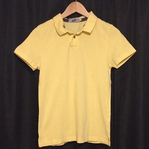 TopMan Pale Yellow Polo - Extra Small